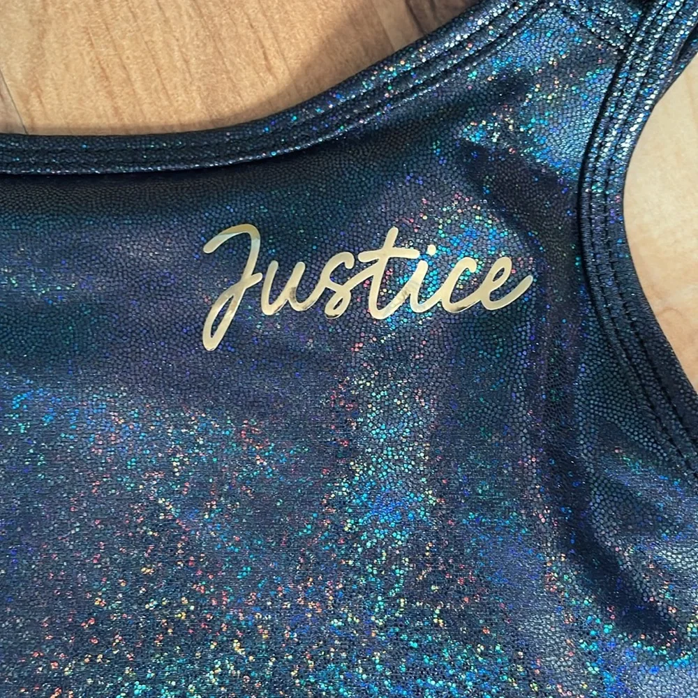 Justice Ombre Macrame Back Leotard - Various Sizes - Picture 4 of 10